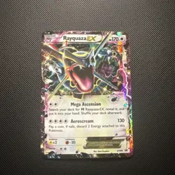 Rayquaza EX XY69 Shiny Black Star Promo 2015 Pokemon TCG Ultra Holo Rare LP - Image 1