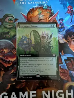 Springleaf Parade (Extended Art) Commander: Lorwyn Eclipsed Regular - Image 1