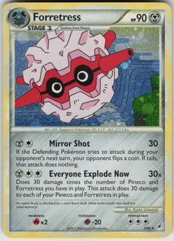 Pokemon Forretress 5/95 Call of Legends Holo Rare NM - Image 1