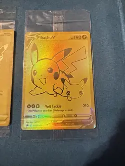 Pokemon Celebrations Pikachu V & PokeBall Gold Promos SEALED SWSH 145 & SWSH 146 - Image 2