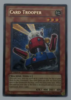 Card Trooper - 1st Edition - DP03-EN009 - Ultra Rare - LP - YuGiOh! - Image 1