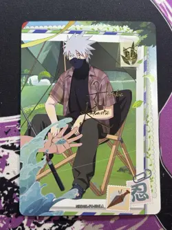 Kakashi Hatake NRS01-PU-004L4 Naruto Kayou Card Heavens Scroll NM English - Image 1