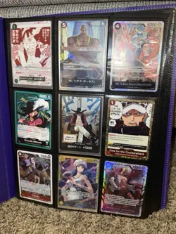 One Piece TCG Lot Approx 109 Cards English and Japanese Mixed Rares Lp-Nm - Image 1