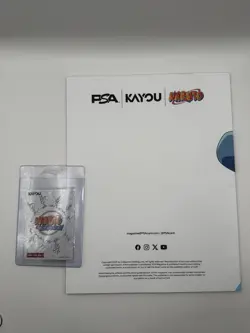 PSA Magazine x Kayou Exclusive NARUTO Uzumaki PROMO CARD - Image 2
