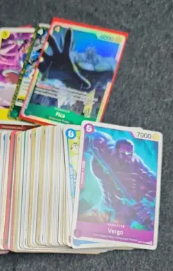 One Piece tcg Cards Bulk Lot Collection Mixed C/UC/R & SR - Image 2