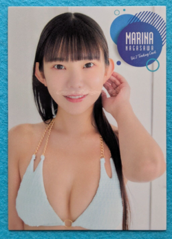 MARINA NAGASAWA Vol.2 Trading Card RG02 Japanese Model TCG - Image 1