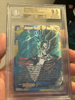 Dragon Ball Super Card Game Meteoric Energy SSB Vegito BGS 9.5 - Image 4
