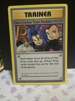 Pokemon Card XY Evolutions Here Comes Team Rocket! 113/108 Near Mint - Image 1