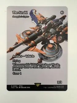 The Strahl Showcase Borderless MTG Magic the Gathering Card NM Near Mint FCA - Image 1