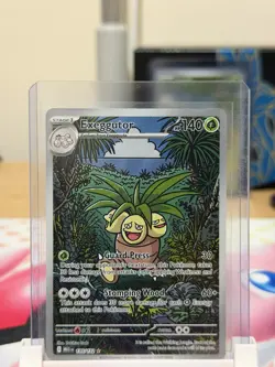 Pokemon TCG Exeggutor 135/132 Mega Evolution English Illustration Card NM - Image 1