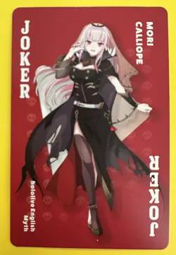 MORI CALLIOPE JOKER Hololive Production Playing Poker Card Japanese - Image 1