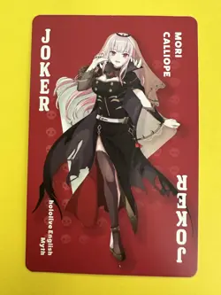 MORI CALLIOPE JOKER Hololive Production Playing Poker Card Japanese - Image 2