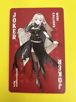 MORI CALLIOPE JOKER Hololive Production Playing Poker Card Japanese - Image 3