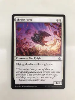 Shrike Force MTG Magic the Gathering Card NM Near Mint BLB - Image 1