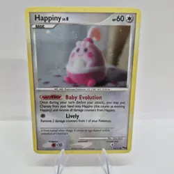 Pokemon Happiny 014/017 Holo Pop Series 8 60 HP Basic Common 2008 TCG Card - Image 1