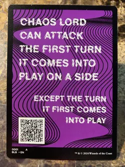 MTG TCG Bloomburrow Coruscation Mage Token 0017 Regular Token - Image 2