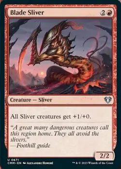 Blade Sliver NM, English MTG Commander Masters - Image 1
