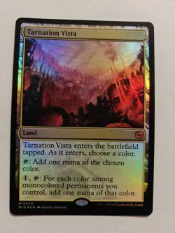 Tarnation Vista - Foil BIG LP MTG - Image 1