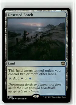 Deserted Beach FOIL - Innistrad Remastered MTG NM - Image 1
