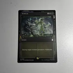 Atomize 0338 Showcase Universes Beyond: Fallout PIP MTG Magic - Image 1