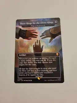 WOTC Commander: Lord Three Rings for the Elven-Kings - Rings of Brighthear NM - Image 1