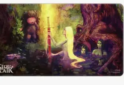 Magic the Gathering CCG: Foil - Secret Lair - Sword of Truth and Justice Playmat - Image 1