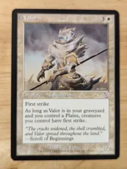 Magic the Gathering MTG Valor Timeshifted 16/121 Regular Special - Image 1