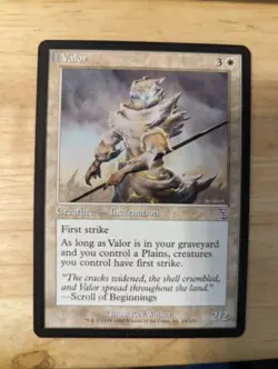 Magic the Gathering MTG Valor Timeshifted 16/121 Regular Special - Image 2