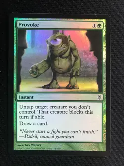 Provoke FOIL - Conspiracy CNS MTG NM/M - Image 1