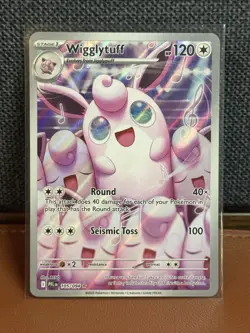 Wigglytuff 105/094 Me02: Phantasmal Flames Holo Illustration Rare Pokemon NM - Image 1