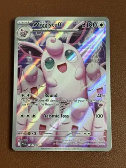 Wigglytuff 105/094 Me02: Phantasmal Flames Holo Illustration Rare Pokemon NM - Image 2