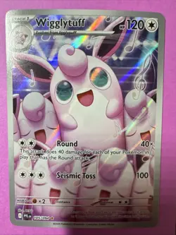 Pokemon TCG Wigglytuff 105/094 Illustrations Rare ME02: Phantasmal Flames Holo - Image 2