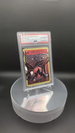 Pokemon Moduwa Sketch Fire Energy League Holo - Charizard PSA Authentic - Image 1