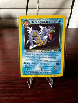 Pokemon TCG Rocket Gyrados Prerelease Promo Holo NM/LP - Image 1