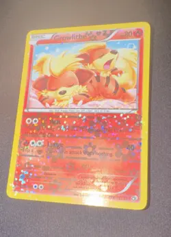 Pokemon NM-M Growlithe RC4/RC25 Radiant Collection 2013 Reverse Holo - Image 1