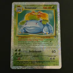 Pokemon TCG Venusaur 100 HP Holo Rare Legendary Collection 18/110 Reverse Holo - Image 1