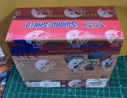 Pokemon Sword & Shield Base Set ETB NEW Sealed 1st Print Run! Pokeball Wrap! - Image 3