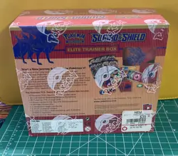 Pokemon Sword & Shield Base Set ETB NEW Sealed 1st Print Run! Pokeball Wrap! - Image 5