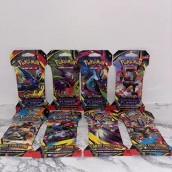 Pokemon TCG Mega Evolution 4 AND Phantasmal Flames 4 Sleeved Booster Lot of 8!! - Image 1