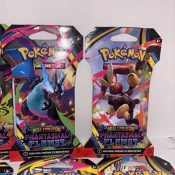 Pokemon TCG Mega Evolution 4 AND Phantasmal Flames 4 Sleeved Booster Lot of 8!! - Image 3