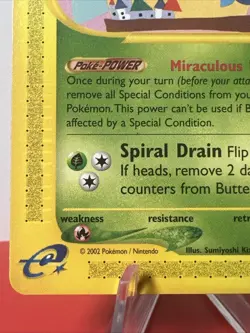 Butterfree 38/165 Expedition Base Set Pokemon TCG Non Holo Regular Rare - Image 5