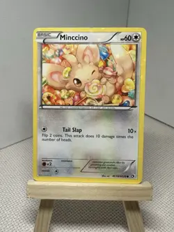 POKEMON MINCCINO RC18/RC25 LEGENDARY TREASURES RADIANT COLLECTION HOLO - Image 1