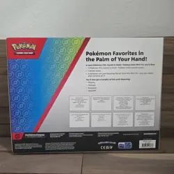 SEALED Pokemon Scarlet Violet Paldean Fates 5 Mini Tins - 4 Promos Costco Bundle - Image 2