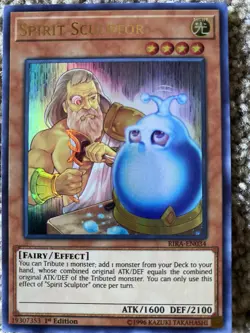 Yugioh Spirit sculptor RIRA-EN034 ultra rare 1st edition NM/M - Image 1