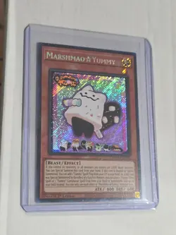 Yugioh 1st Edition Marshmao Yummy Hologram Holo DOOD-EN024 Starlight Rare Mint - Image 2