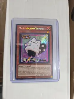 Yugioh 1st Edition Marshmao Yummy Hologram Holo DOOD-EN024 Starlight Rare Mint - Image 3