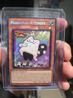 Yugioh 1st Edition Marshmao Yummy Hologram Holo DOOD-EN024 Starlight Rare Mint - Image 4