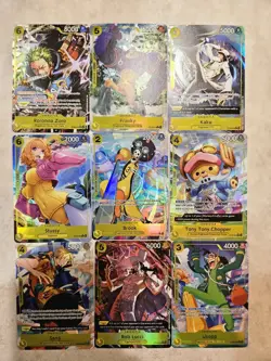 One Piece St29 Egghead Starter Deck Promo Cards x9 English - Image 1
