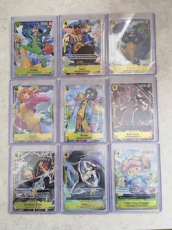 One Piece St29 Egghead Starter Deck Promo Cards x9 English - Image 4