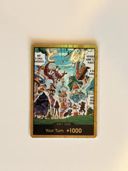 2026 TCG One Piece - OP14 Egghead Island Gold DON!! - The Azure Sea’s Seven - Image 1